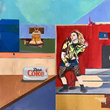 Original Pop Art Pop Culture/Celebrity Painting by Robert Carroll