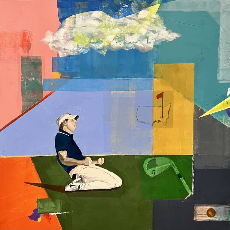 Original  Painting by robert carroll