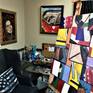 Stepping Out on the easel