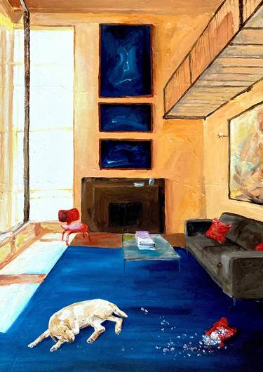 Original Interiors Paintings by Martin Wojnowski