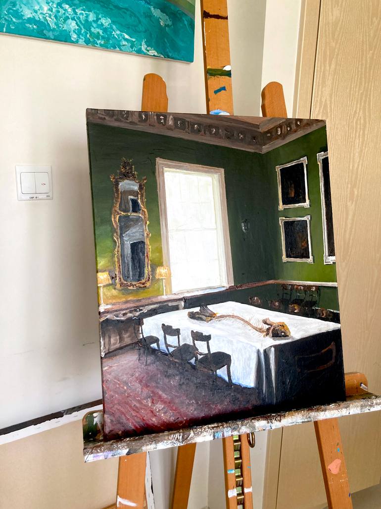 Original Figurative Still Life Painting by Martin Wojnowski