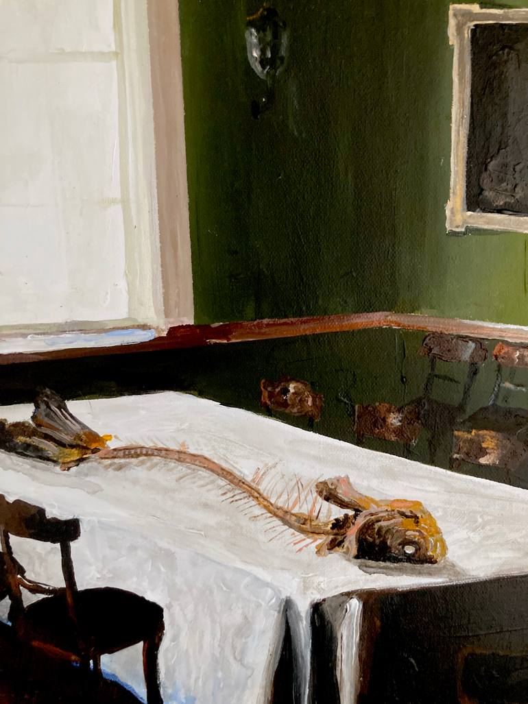 Original Figurative Still Life Painting by Martin Wojnowski