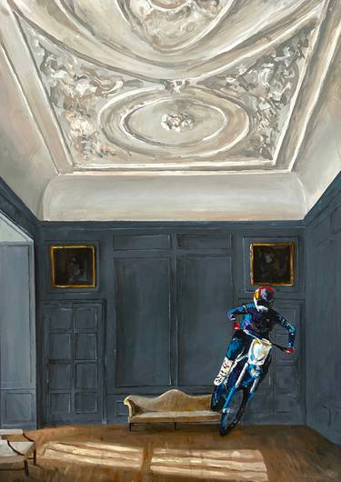 Original Realism Humor Paintings by Martin Wojnowski