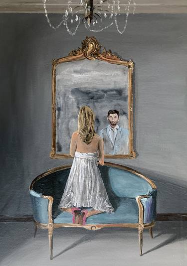 Original Classicism People Paintings by Martin Wojnowski