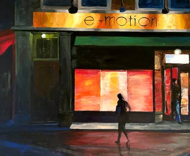 Original Contemporary Cities Painting by Martin Wojnowski