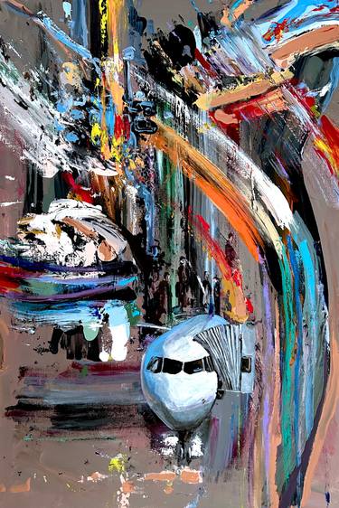 Original Abstract Expressionism Abstract Paintings by Martin Wojnowski