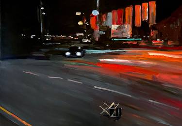 Original Street Art Cities Paintings by Martin Wojnowski