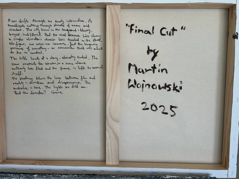 Original Street Art Cities Painting by Martin Wojnowski