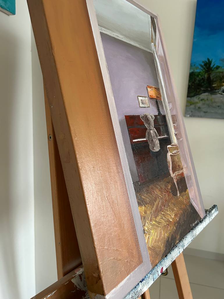 Original Contemporary Home Painting by Martin Wojnowski