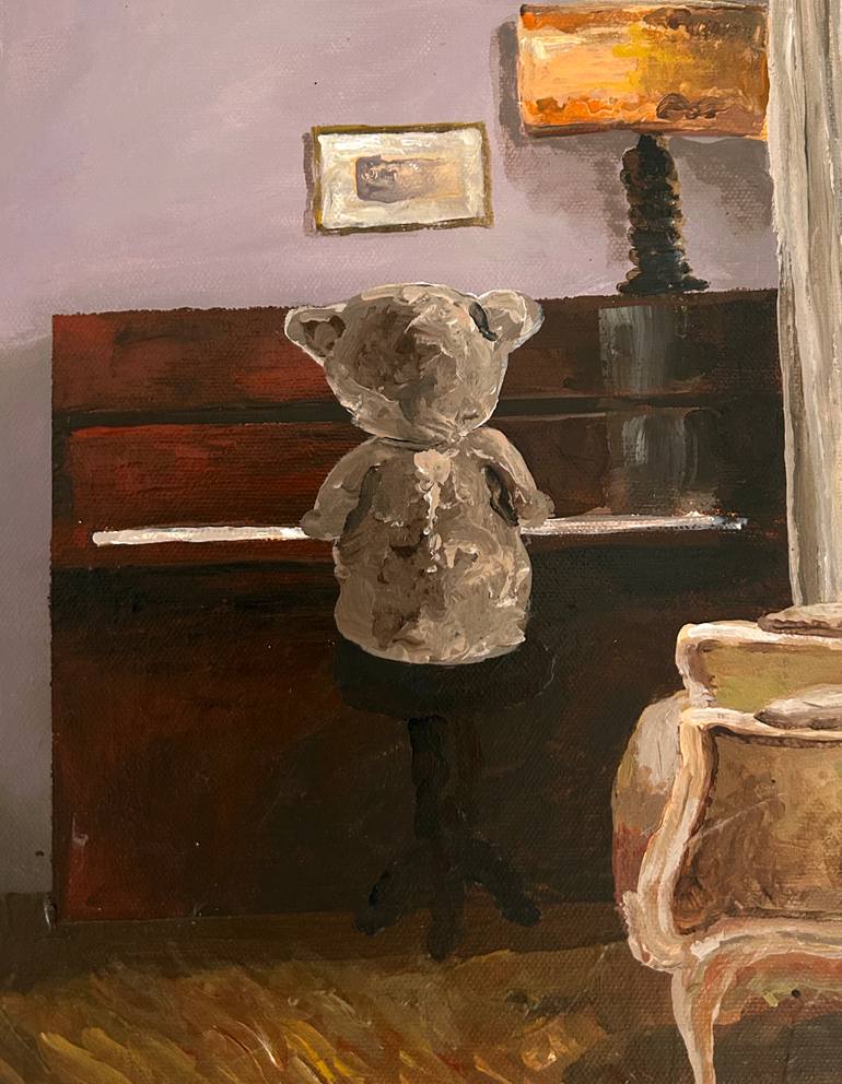 Original Contemporary Home Painting by Martin Wojnowski