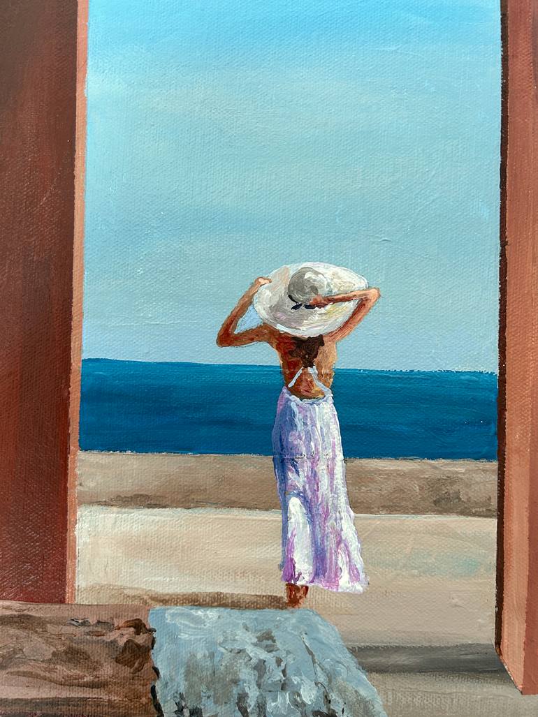 Original Contemporary People Painting by Martin Wojnowski