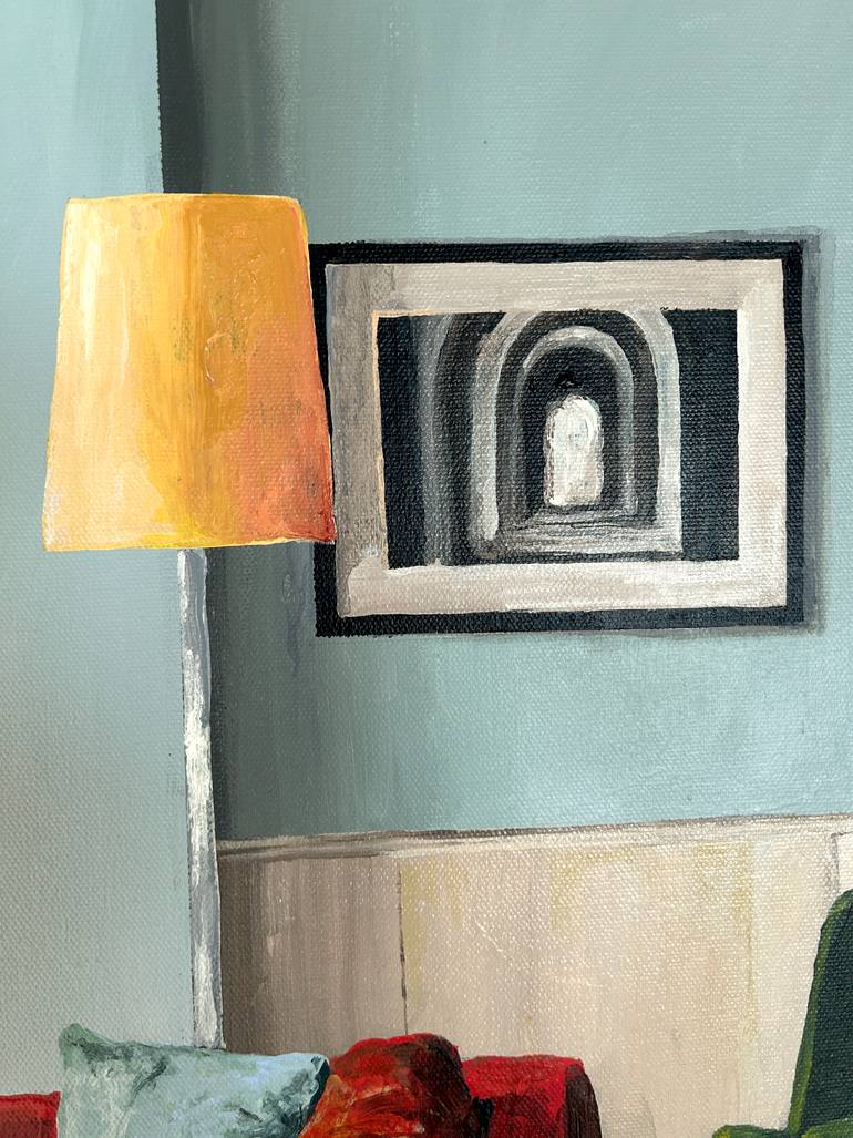 Original Contemporary Home Painting by Martin Wojnowski