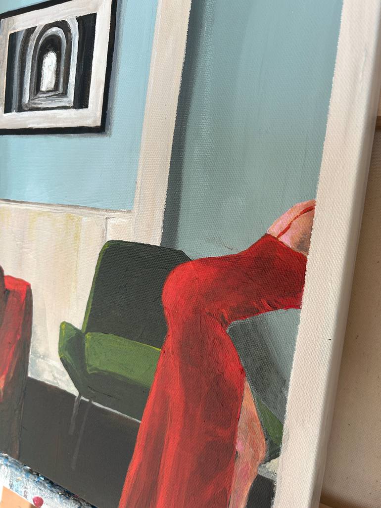 Original Contemporary Home Painting by Martin Wojnowski