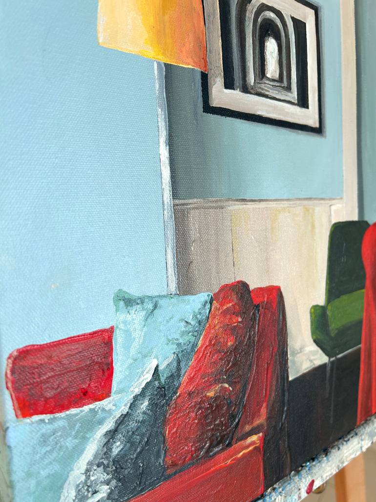 Original Contemporary Home Painting by Martin Wojnowski