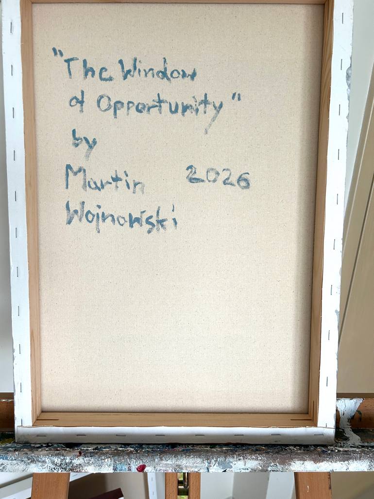 Original Contemporary Humor Painting by Martin Wojnowski