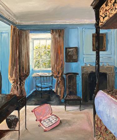 Print of Realism Interiors Paintings by Martin Wojnowski