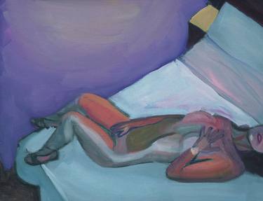 Original Contemporary Nude Painting by Nicholas Turturro