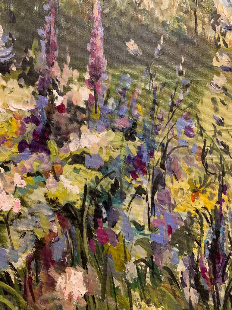 Original Impressionism Landscape Painting by Yana Viter