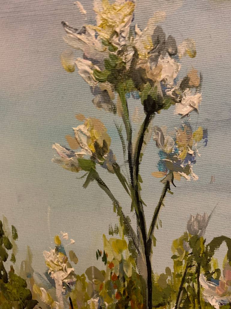 Original Impressionism Landscape Painting by Yana Viter