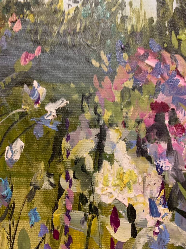 Original Impressionism Landscape Painting by Yana Viter