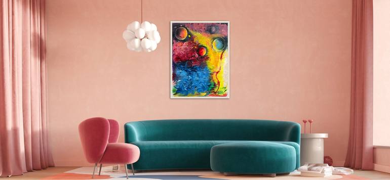 Original Abstract Painting by Olga Zadorozhna