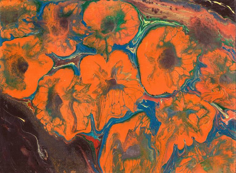 Print of Abstract Expressionism Abstract Paintings by Olga Zadorozhna