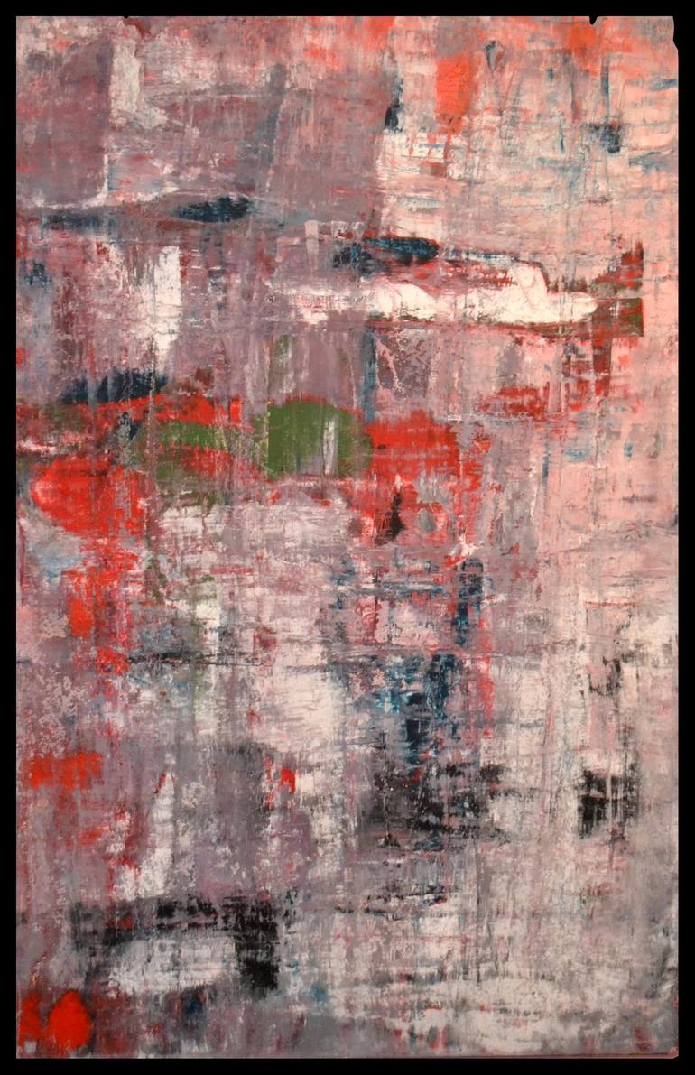 Original Abstract Painting by ERWIN STEINBACH