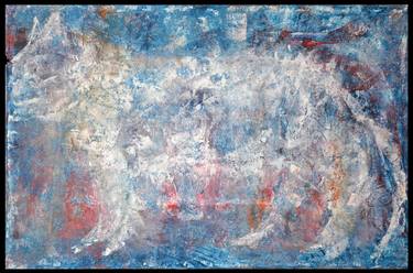 Original Abstract Animal Painting by Erwin Steinbach