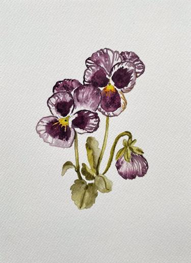 Original Fine Art Floral Paintings by Nina Karpova