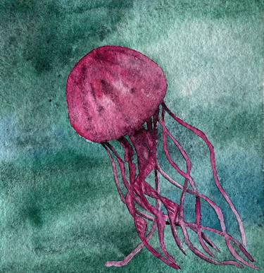Pink jellyfish thumb