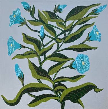 Print of Fine Art Botanic Paintings by Nina Karpova