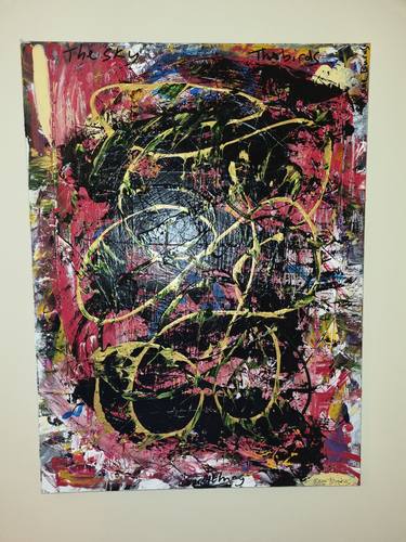 Original Abstract Painting by Kane Burns