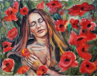 Original Nude Paintings by Khrystyna Dransfeld