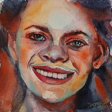 Original Portrait Paintings by Khrystyna Dransfeld
