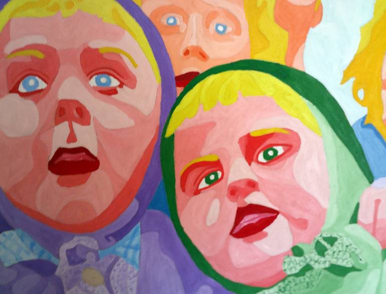 Original Children Painting by Randall Steinke