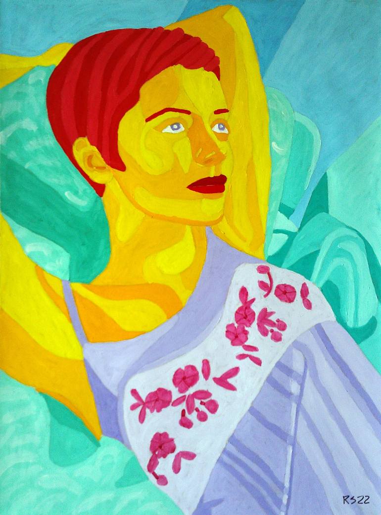 Original Women Painting by Randall Steinke
