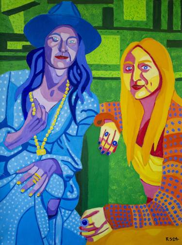 Original Contemporary Women Paintings by Randall Steinke