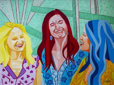 Original Contemporary Women Painting by Randall Steinke