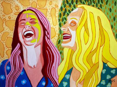 Original Contemporary Women Painting by Randall Steinke