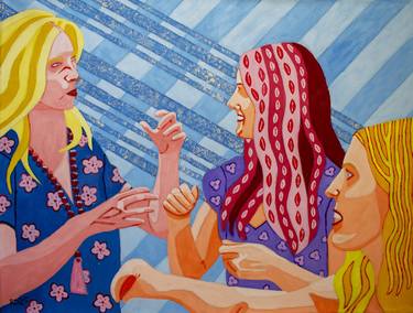 Original Contemporary Women Painting by Randall Steinke