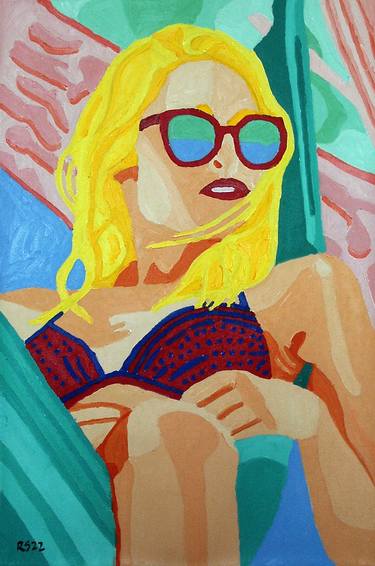 Original Expressionism Women Paintings by Randall Steinke