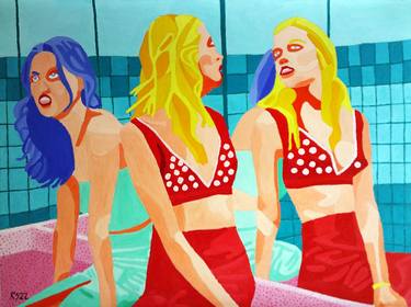 Print of Figurative Women Paintings by Randall Steinke