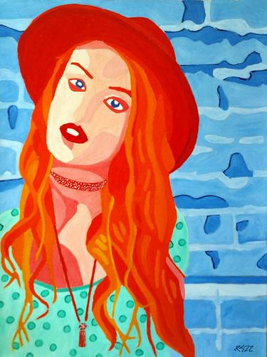 Original Figurative Women Paintings by Randall Steinke