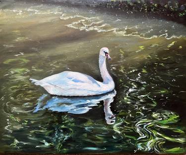 Original Photorealism Animal Painting by Mariuka Gavrilova
