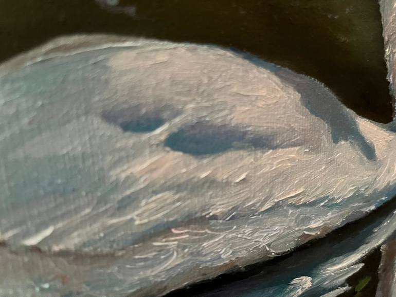 Original Photorealism Animal Painting by Mariuka Gavrilova