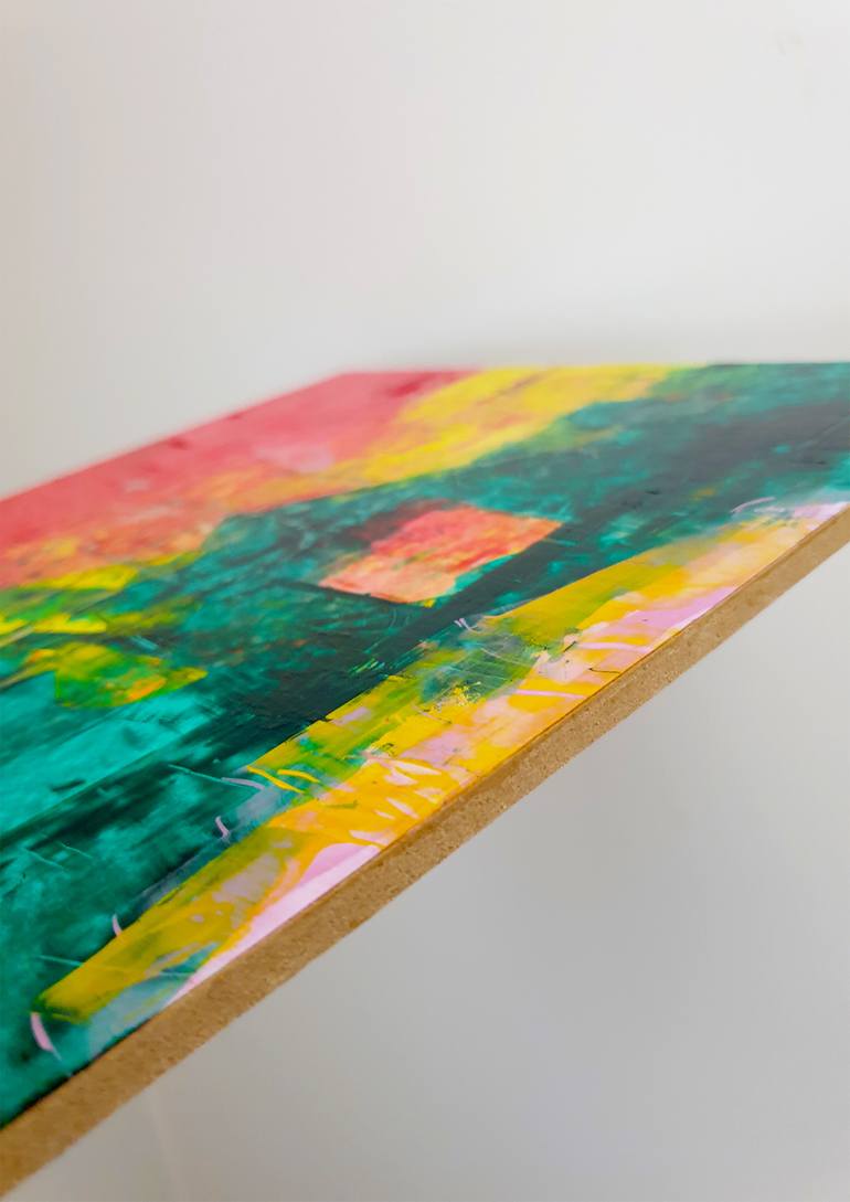 Original Abstract Expressionism Abstract Painting by Horacio Magnus