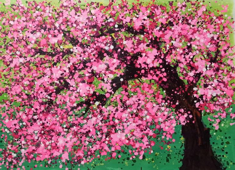 Original Landscape Painting by Phuong Nguyen