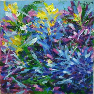 Print of Abstract Expressionism Garden Paintings by Phuong Nguyen