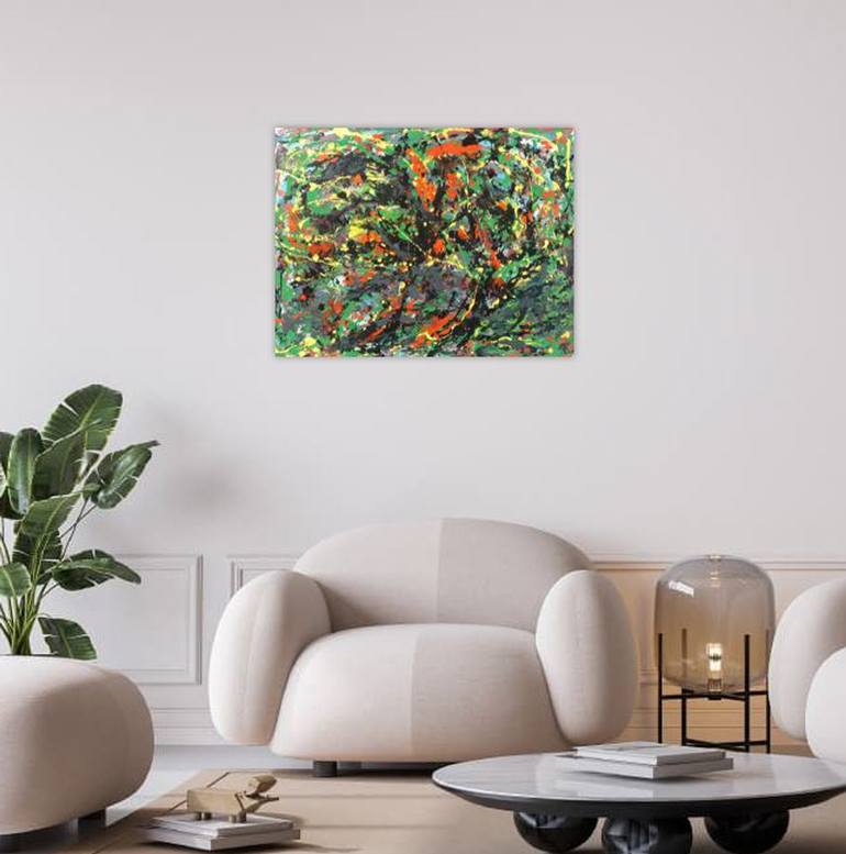 Original Abstract Painting by Phuong Nguyen