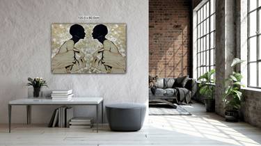 You are me and I am YOU! Or  "Siamese Twins" - print of the limited edition - 5 pcs. thumb